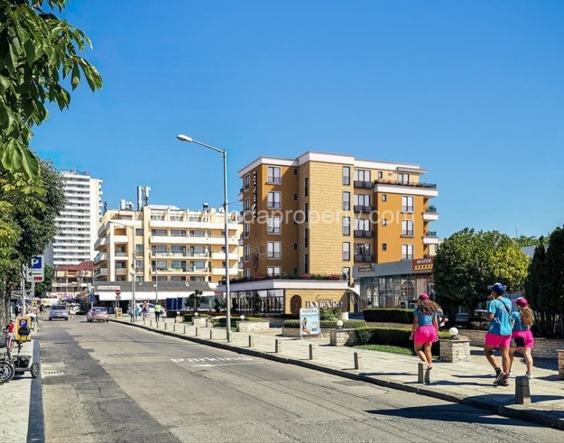 Двустаен апартамент със топ локация в Слънчев бряг.